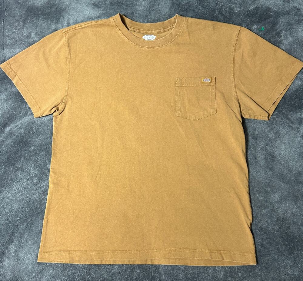 Dickies 100% Cooton Heavy Duty Work Tshirt in Khaki Large